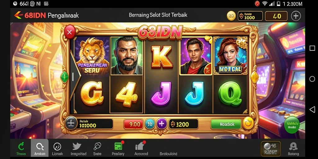 Screenshot gameplay 68IDN menampilkan mesin slot yang menarik.