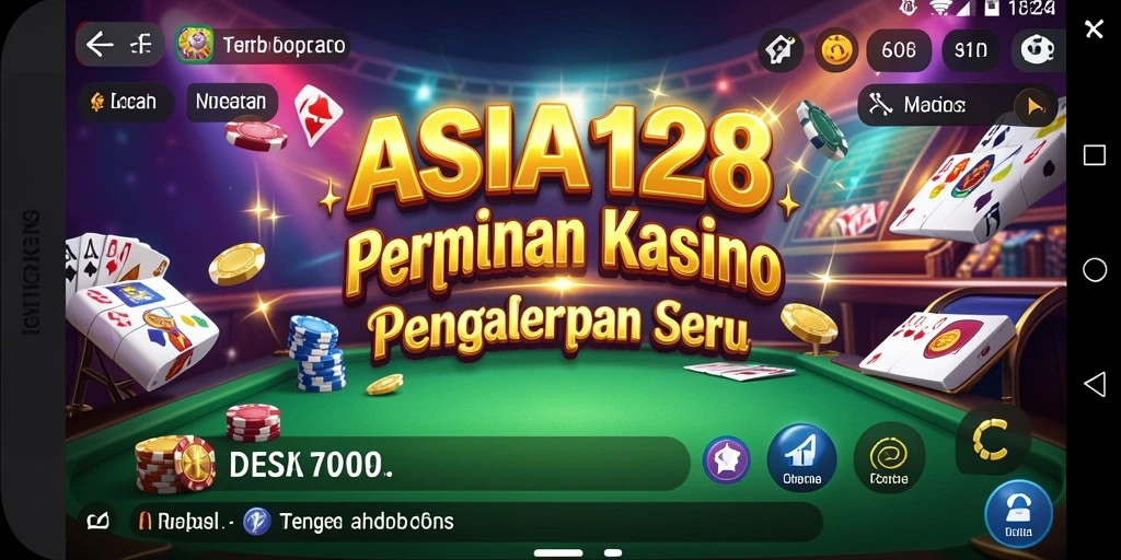 Screenshot dari gameplay seru di ASIA128, menunjukkan permainan kasino yang mengasyikkan.
