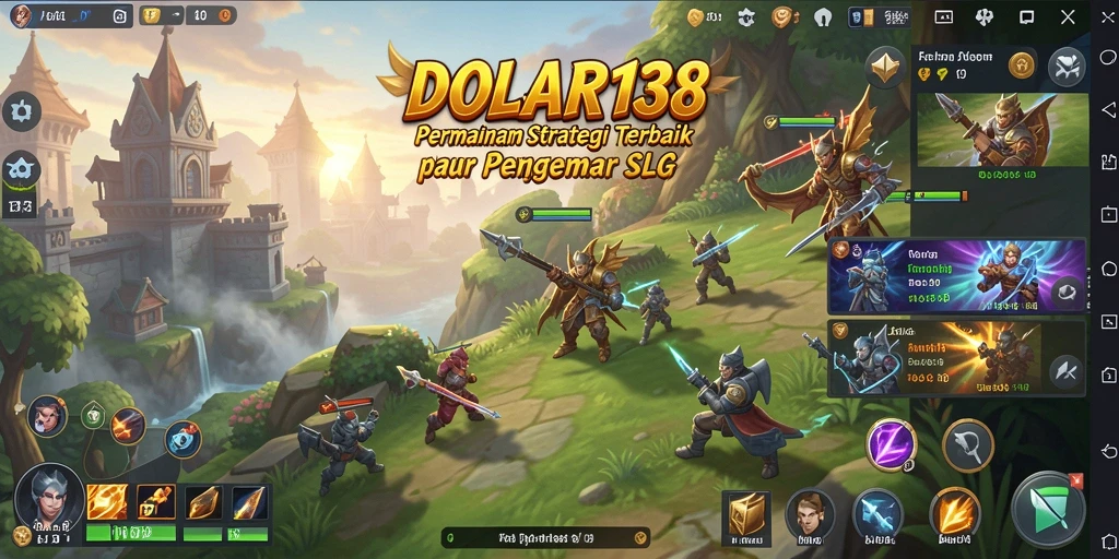 Tampilan gameplay SLG DOLAR138 yang seru dan strategis.