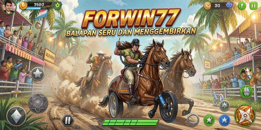 Gameplay seru penuh adrenalin dan balapan menegangkan.