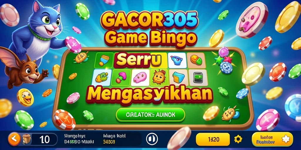 Tampilan menarik dalam permainan Bingo GACOR305.