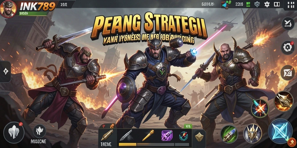 Gameplay menarik dalam aksi pertempuran strategis.