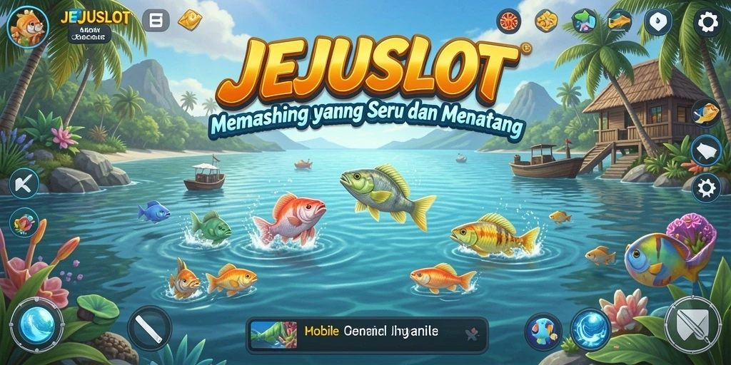 Tangkapan ikan besar di JEJUSLOT dengan visual menawan.