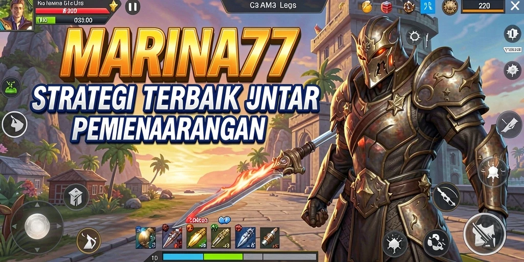 Tampilan gameplay menarik dari game strategi MARINA77.