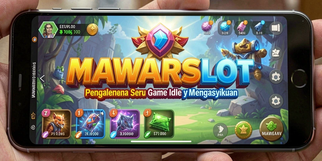 Tampilan menarik gameplay Idle di MAWARSLOT dengan karakter yang dinamis.