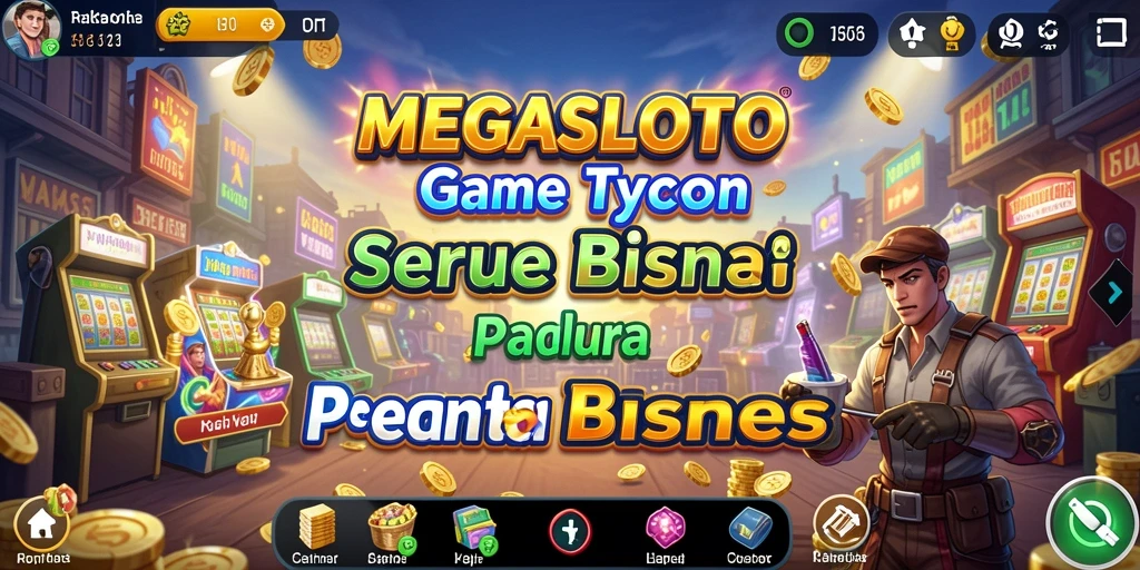 Tampilan menarik dari gameplay MEGASLOTO yang seru.