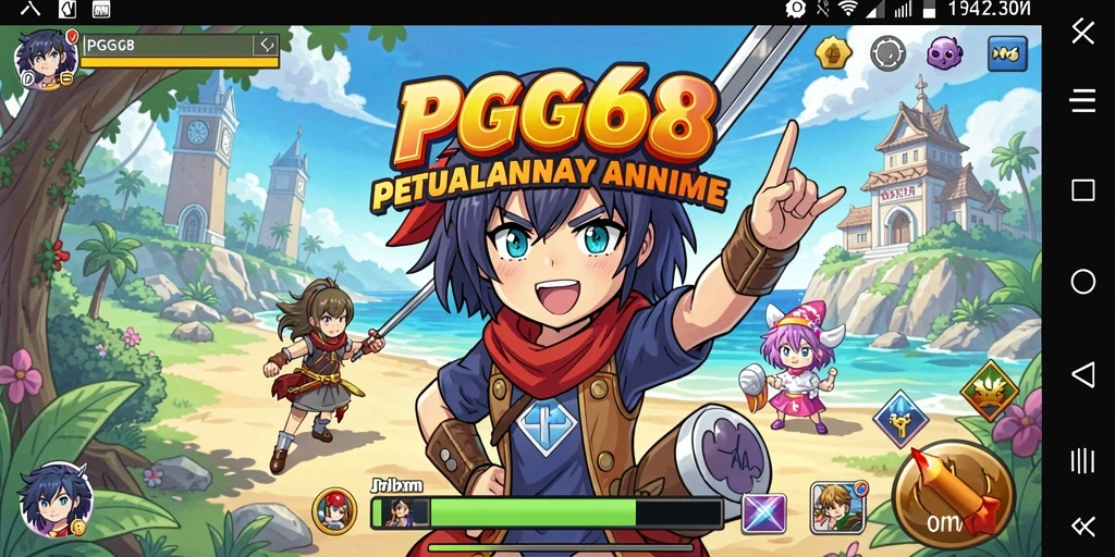 Tangkapan layar gameplay PGG68 yang memukau dan penuh aksi.