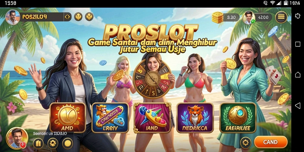 Screenshot PROSLOT menunjukkan gameplay yang seru dan menghibur.