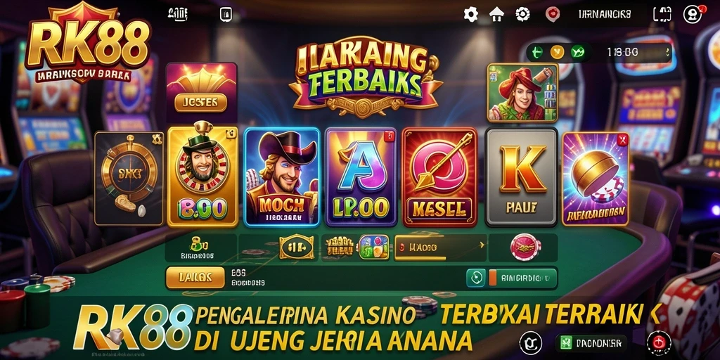 Tampilan gameplay RK88 yang seru dan grafis mengesankan.