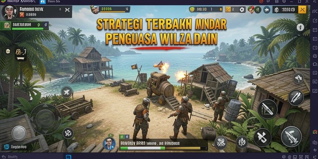 Tangkapan layar utama RR89 menampilkan aksi pertempuran seru dalam permainan SLG.