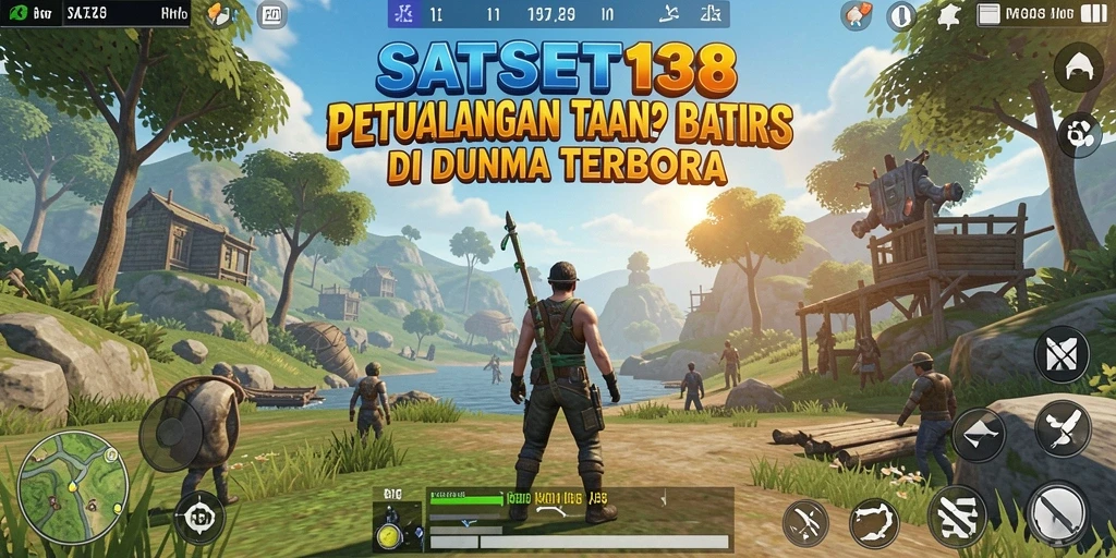 Tampilan gameplay menakjubkan dari SATSET138 di dunia terbuka.