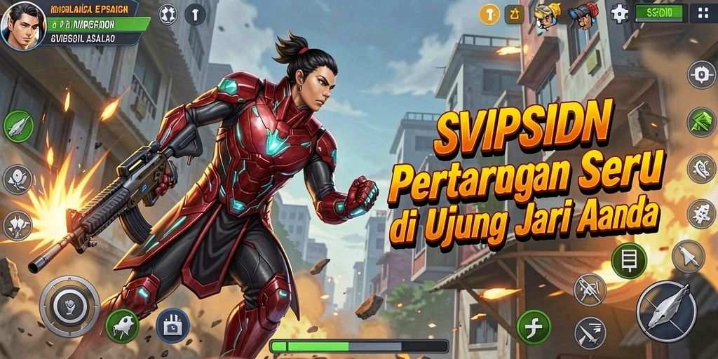 Tangkapan layar gameplay <strong>SVIPSIDN</strong> menunjukkan pertarungan yang intens dan mendebarkan.