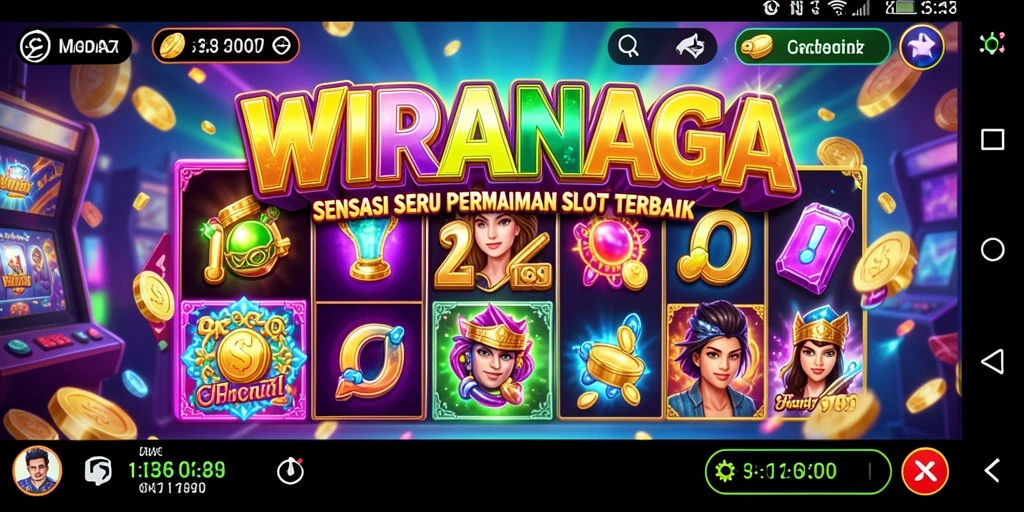 Tampilan gameplay Slot yang menawan di WIRANAGA.